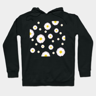 Floral Daisy Design Hoodie